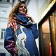 Oversize coat 'Lavender Peacock'. Coats. Alexandra Maiskaya. Online shopping on My Livemaster.  Фото №2