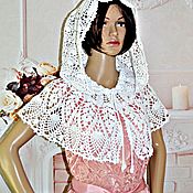 Аксессуары handmade. Livemaster - original item Hood,flowing shawl.. Handmade.