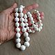 Tusk beads, galtovannye (L680). Necklace. kostorez (kostorez). My Livemaster. Фото №6