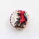 Volume brooch ' Magnificent parrot', Brooches, Moscow,  Фото №1