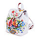 Women's backpack ' Spring bouquet'. Backpacks. Pelle Volare. Online shopping on My Livemaster.  Фото №2