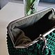  Сумочка Мох. Сумка с фермуаром. My-shiny-bag. Интернет-магазин Ярмарка Мастеров.  Фото №2