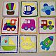 Flashcards made of felt for children 1+ years. Educational cards for k. Play sets. WonderKids (WonderKids). Online shopping on My Livemaster.  Фото №2