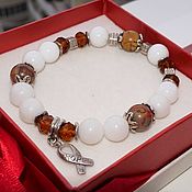 Украшения handmade. Livemaster - original item Bracelet made of stones 