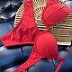 Купальник раздельный женский с чашкой пуш-апп. Купальники. Bustladies (lingerie). Ярмарка Мастеров.  Фото №4