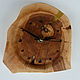 Голова часы ручной работы из дерева яблони, Часы классические, Волоколамск,  Фото №1