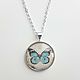 Pendant silver Butterfly. Pendants. Linda (LKdesign). Online shopping on My Livemaster.  Фото №2