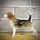 Beagle: author's statuette, Figurines, Moscow,  Фото №1