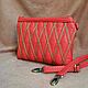 Scarlet clutch, red women's bag, summer handbag, 245. Classic Bag. a-vesta. My Livemaster. Фото №5