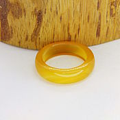 Украшения handmade. Livemaster - original item 17.75 r-r Light Carnelian Ring (nkss1775). Handmade.