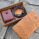 Gift sets,individual. Gift Boxes. Marik Leather Craft. Online shopping on My Livemaster.  Фото №2