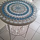 TABLES: Table with mosaic 'Chic'. Tables. Marjana. My Livemaster. Фото №6