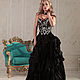  black Orchid evening dress. Dresses. Дизайнерские платья Valensia Atelier. My Livemaster. Фото №5