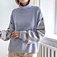 Pastel colours cashmere sweater. Sweaters. Knitting. Online shopping on My Livemaster.  Фото №2