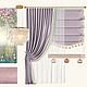 ONLINE-SELECTION OF WALLPAPER, FABRIC AND DECOR!. Curtains1. PROFIDecor - ShTORY S DUShOJ!. My Livemaster. Фото №8
