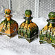 Bottles for perfumes, oils GREEN-ORANGE, Aromatic diffusers, Lipetsk,  Фото №1