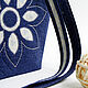 Blue Flower Needlework Bag, Japanese Moles. Classic Bag. Vash sacvoyage. Online shopping on My Livemaster.  Фото №2