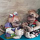 Текстильные куклы Ромео и Джульетта, Интерьерная кукла, Москва,  Фото №1
