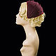 Менингитка Спелая черешня. Шляпы. NovozhilovaHats. Ярмарка Мастеров.  Фото №5