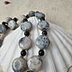 Бусы из дендроагата. Бусы. Vadjra-jewelry. Ярмарка Мастеров.  Фото №4