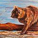Картина маслом Котиков никогда не бывает слишком много. Картины. Nika Art Gallery (Светлана) (nikagallery). Ярмарка Мастеров.  Фото №5