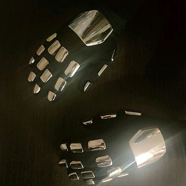 Субкультуры ручной работы. Ярмарка Мастеров - ручная работа Перчатки Daft Punk. Handmade.
