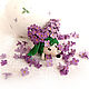 Handmade toys. lilac! Collection ' Flower hedgehogs!'. Stuffed Toys. Cross stitch and beads!. Online shopping on My Livemaster.  Фото №2