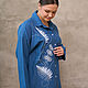 Linen  viscose Shirt with embroidery. Shirts. natali. My Livemaster. Фото №8
