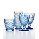 Винтаж: Villeroy & Boch бокалы для коктейлей "Boston" голубые. Стаканы винтажные. Подвальчик замка Штоссберг. Интернет-магазин Ярмарка Мастеров.  Фото №2
