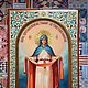 Intercession Of The Theotokos. Icons. Peterburgskaya ikona.. My Livemaster. Фото №5