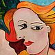 Order Oil painting Venus Botticelli 70 by 90 cm in the style of Cubism Picasso. paintmart (oikos). Livemaster. . Pictures Фото №3