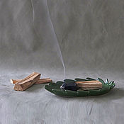 Для дома и интерьера handmade. Livemaster - original item Incense plate 