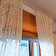 Roman shade with tulle mesh. Roman and roller blinds. Designer-Mart (designer-mart). My Livemaster. Фото №5
