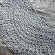 Order Openwork semicircular shawl 'Maria'. hand knitting from Galina Akhmedova. Livemaster. . Capes Фото №3