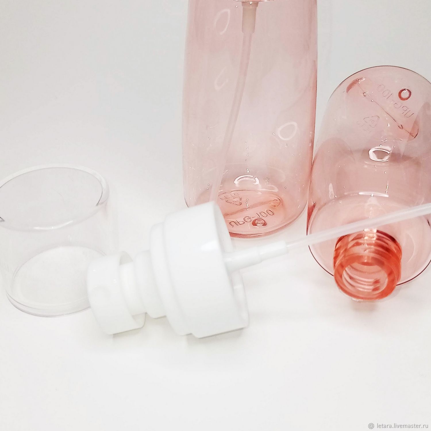 Уценка: ПЭТГ 100 мл, с распылителем, розовый купить в интернет-магазине ...