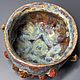 Керамический ведьмин котелок с символом внутри. Алтарь. Airy Ceramic. Интернет-магазин Ярмарка Мастеров.  Фото №2