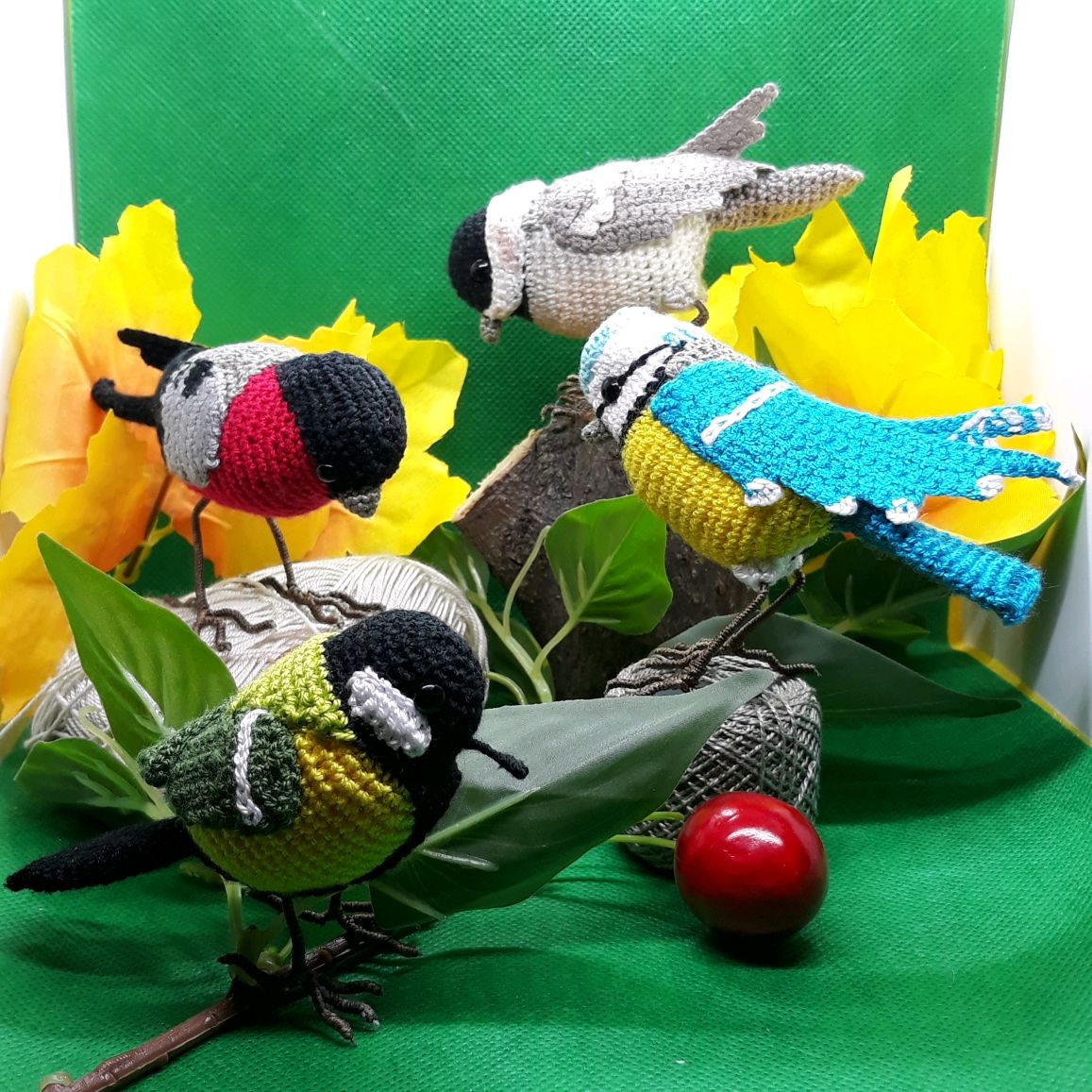 Птицы коллекционные ручной работы