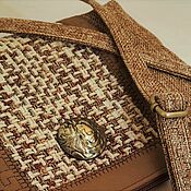 Сумки и аксессуары handmade. Livemaster - original item Eric`s clutch, strap handbag, cross body, summer handbag, 224. Handmade.