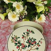 Винтаж handmade. Livemaster - original item Large porcelain box, Villeroy & Boch Botanica series. Handmade.