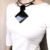Украшения handmade. Livemaster - original item Choker necklace made of jet 