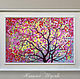 Picture of Sakura 'Tree of happiness' oil. Pictures. Multicolor Gallery. My Livemaster. Фото №5