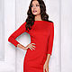 Ferrari sheath dress, figure-hugging red dress, Dresses, Novosibirsk,  Фото №1