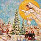 Принт на холсте с подрамником "Рождественские колядки", Фотокартины, Москва,  Фото №1