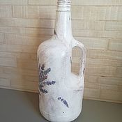 Для дома и интерьера handmade. Livemaster - original item Decorative vase - bottle. Provence.. Handmade.