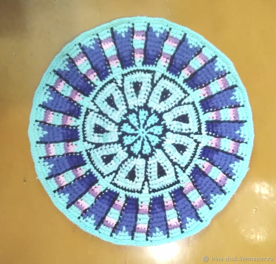 Коврик лоскутный Морской бриз купить в интернет-магазине Ярмарка ...