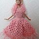 Розовое платье для Барби , Одежда для кукол, Томск,  Фото №1