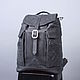 Заказать Men's leather backpack "Aviator" (Travel). Crazy RHYTHM bags (TP handmade). Ярмарка Мастеров. . Men\\\'s backpack Фото №3
