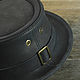 Кожаная шляпа порк пай PPH-10. Шляпы. Bluggae Custom Headwear. Ярмарка Мастеров.  Фото №7