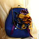 Bag felted Jacqueline. Classic Bag. crafts philosophy. Online shopping on My Livemaster.  Фото №2