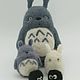 Totoro. the toy is made of felt (wool) for children. Stuffed Toys. Anastasia Besedina (xxx555vvv444). My Livemaster. Фото №4